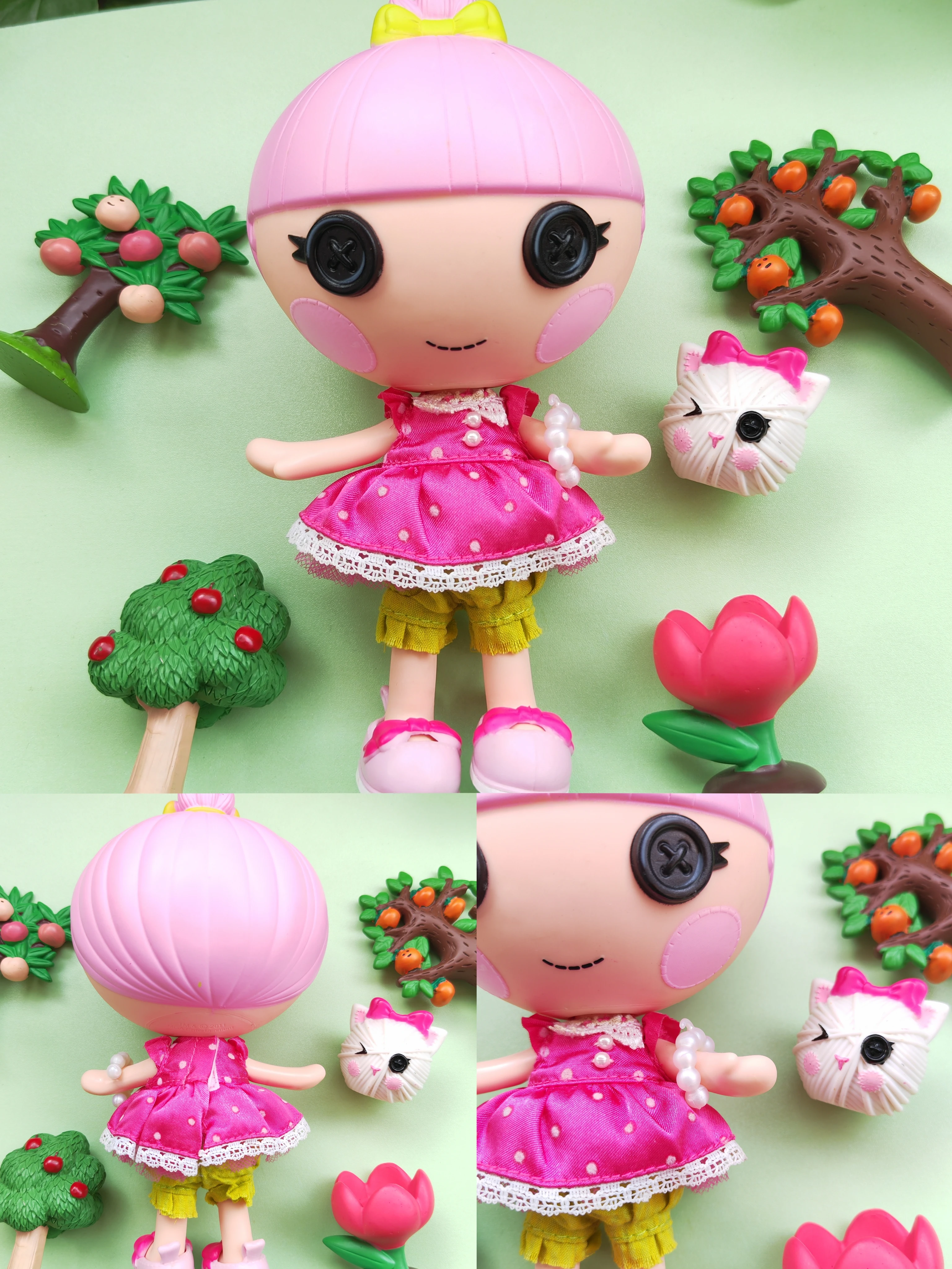 Кукла Lalaloopsy Lele, средняя 18 см, разные варианты с незначительными дефектами (оптом)