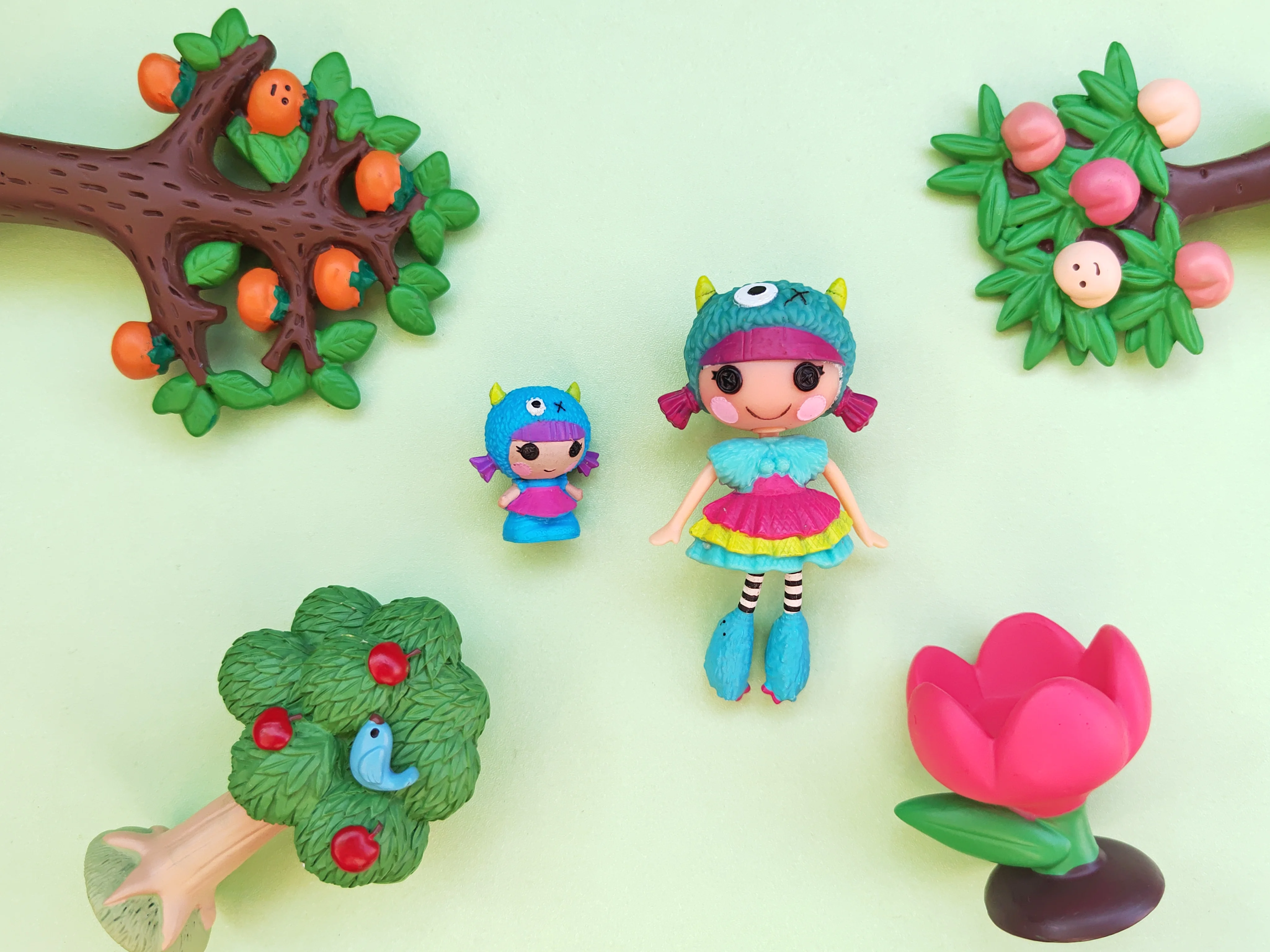 Коробочная кукла-игрушка Caiyun Lele Lalaloopsy стиль, около 7,5 см, различный небольшой дефект