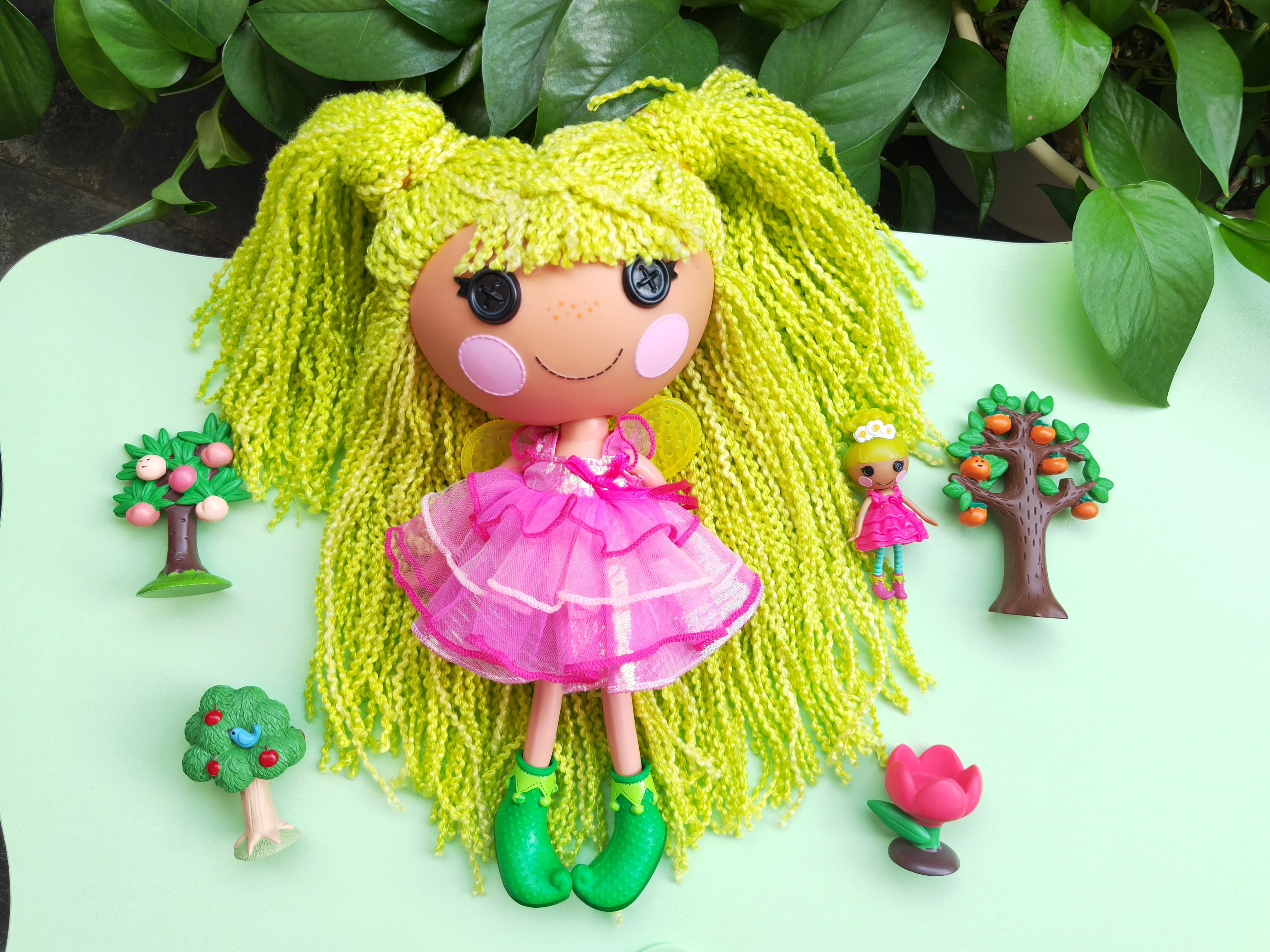 Кукла Caiyun в стиле Lalaloopsy, большая голова 9×8×2,2 см, разные модели с незначительными дефектами