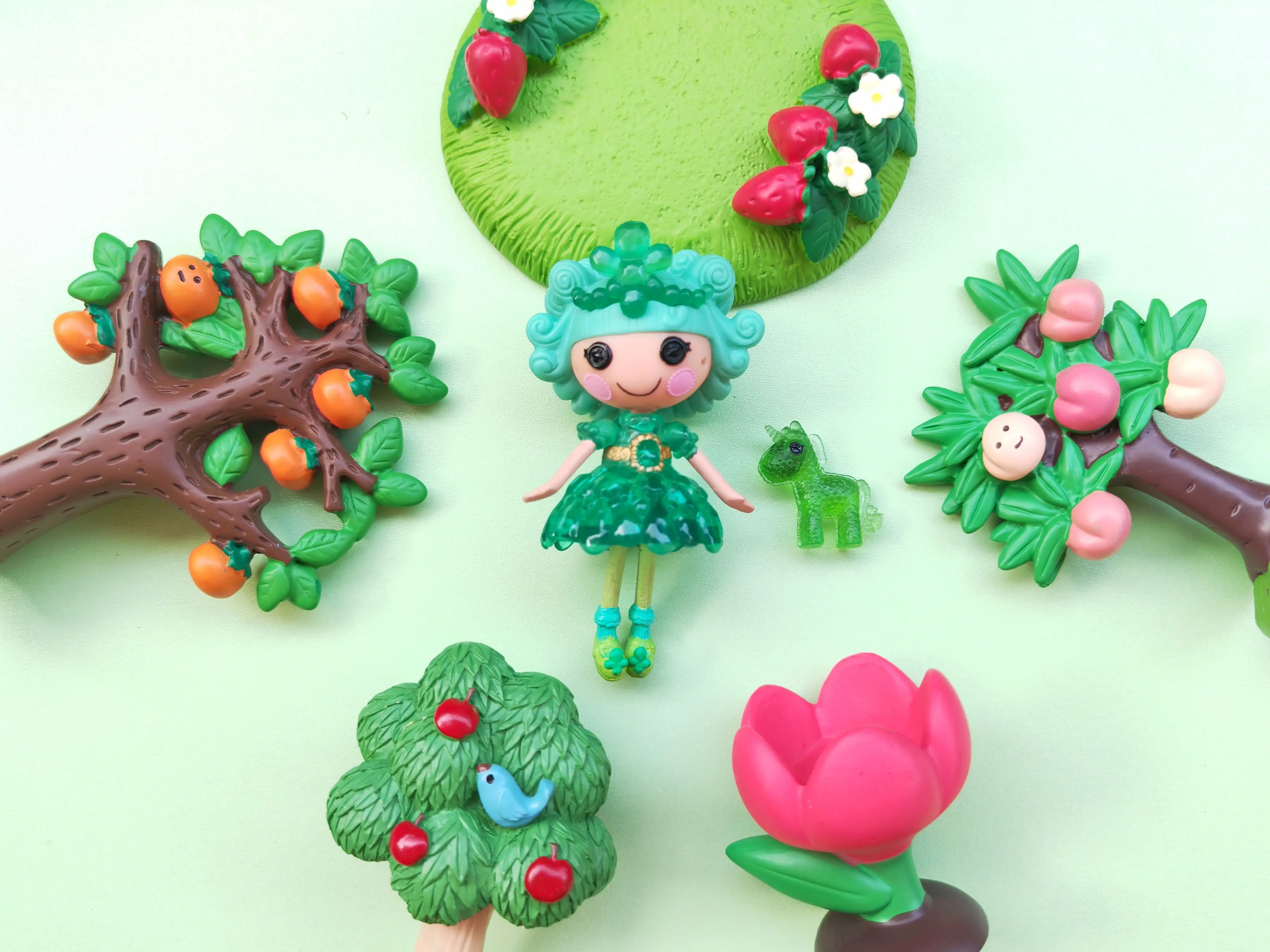Коробочная кукла-игрушка Caiyun Lele Lalaloopsy стиль, около 7,5 см, различный небольшой дефект
