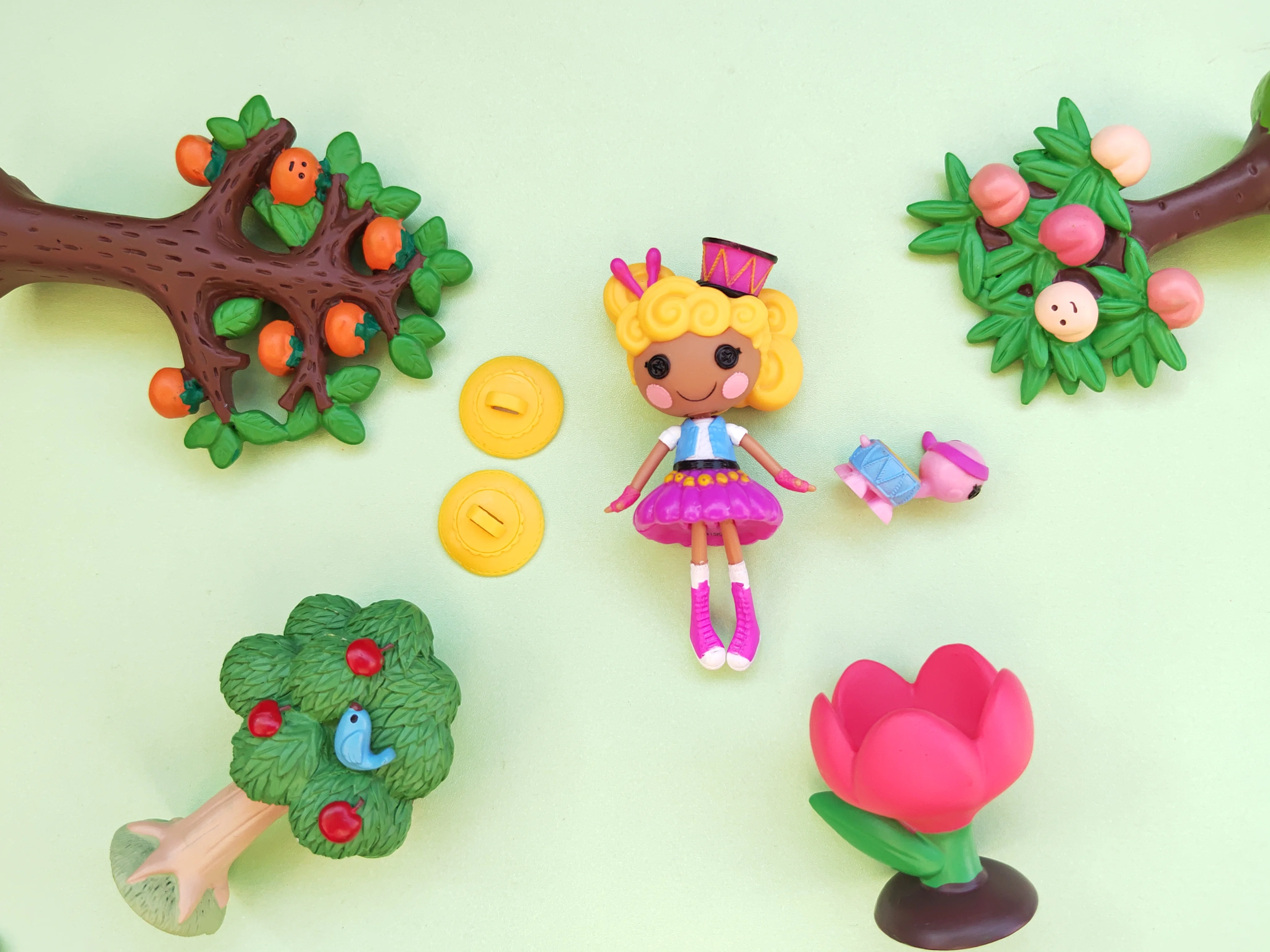 Коробочная кукла-игрушка Caiyun Lele Lalaloopsy стиль, около 7,5 см, различный небольшой дефект