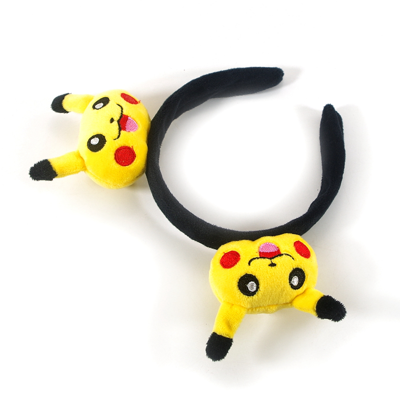 Pikachu dễ thương headband dành cho người lớn Mũ Hàn Quốc cô gái tim thể thao rửa tóc để làm phụ kiện tóc yoga cài tóc cô dâu