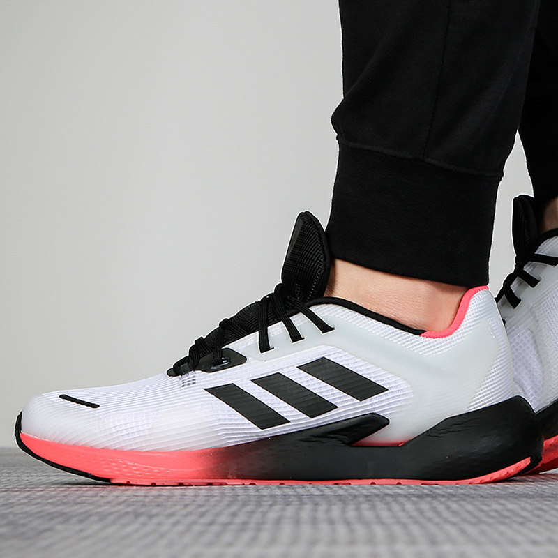 Adidas阿迪达斯运动鞋男鞋官网旗舰正品透气耐磨休闲跑步鞋EG5082