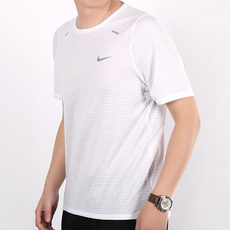 跑步t恤 nike耐克男装2020夏季官方旗舰正品跑步短袖上衣t恤男cj5421-100