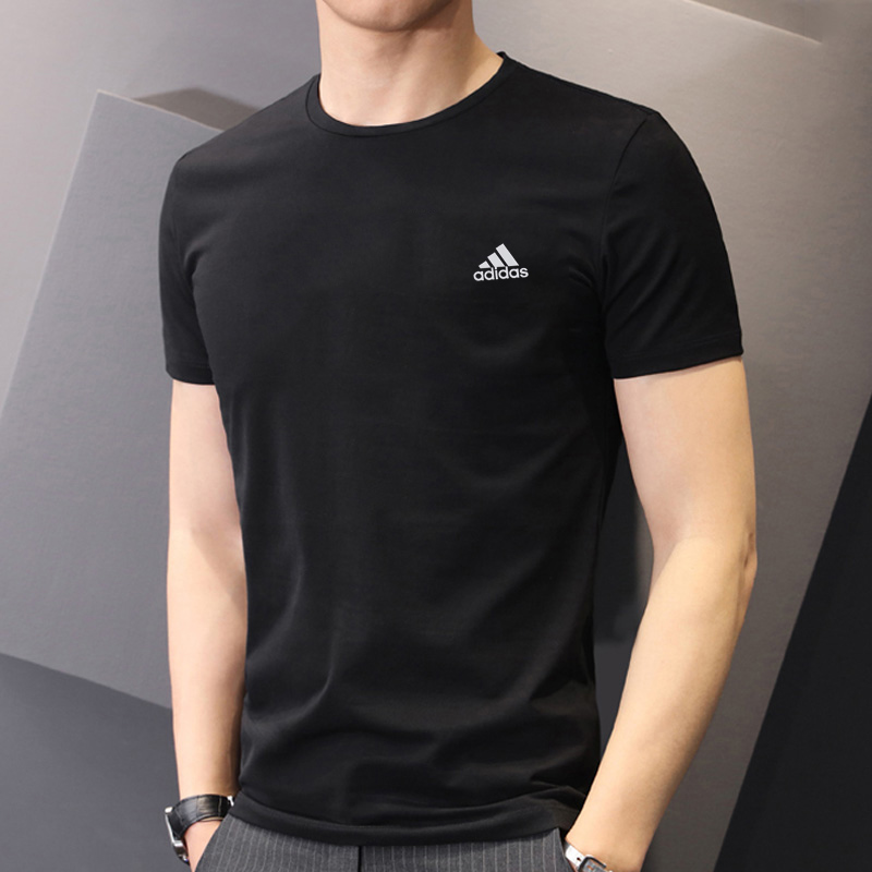 Az4076 / Black Quick DryingAdidas Short sleeve male T-shirt Official website 2021 summer new pattern ventilation Half sleeve Quick drying jacket motion Compassionate T-shirt