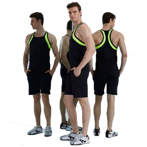 Динамичный велосипед для спортзала, жилет, штаны, спортивное джерси, летний комплект, в обтяжку