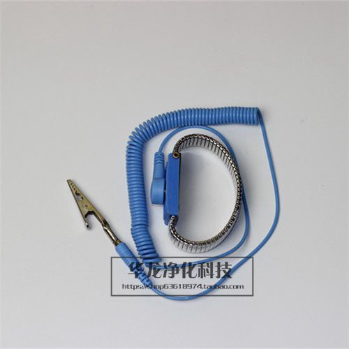 With Rope Antistatic Metal Bracelet Antistatic Metal Cuff Static Protection Good Assistant Retractable Wrist