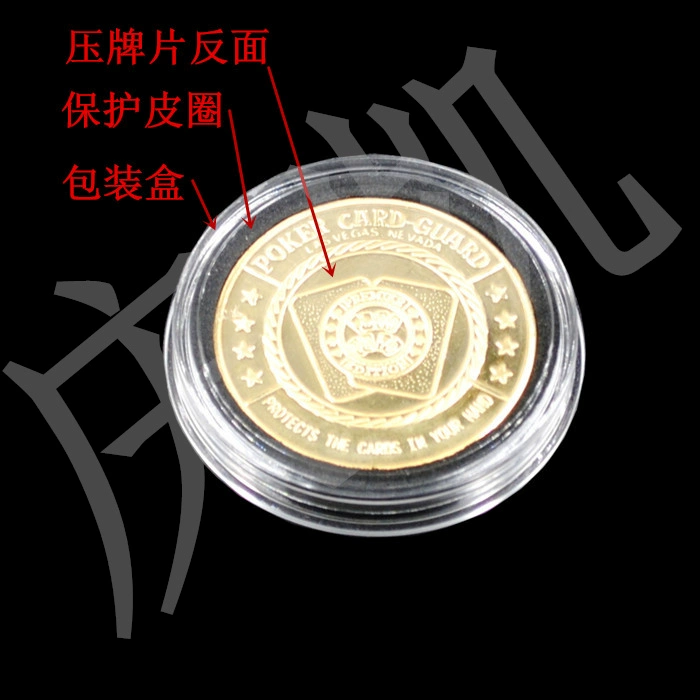 Chip Coin Kim loại Cờ vua và Thẻ Phòng dành riêng Thẻ Chip Mahjong Gian hàng Mã miễn phí Báo chí Tùy chỉnh Mahjong Chip Coin - Các lớp học Mạt chược / Cờ vua / giáo dục