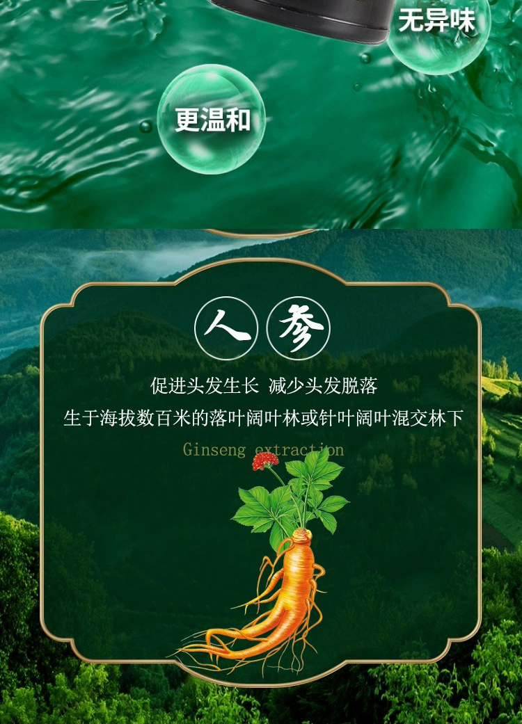 南京同仁堂植物天然黑色染髮劑