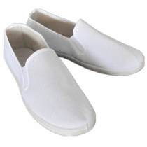 White cloth shoes womens labor cleaning work shoes canvas shoes male students performing rural white filial piety shoes white shoes white rice