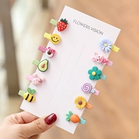 Детская маленькая заколка для волос, детский аксессуар для волос для младенца, милые маленькие шпильки для волос