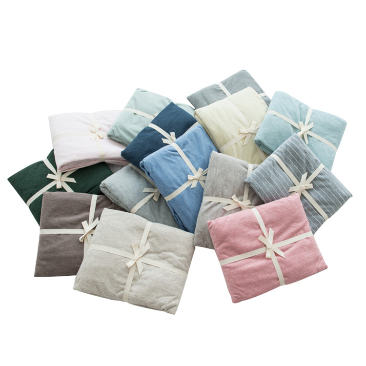 Cotton Scorpio đan giường màu rắn tấm bông duy nhất không thể mua được bông chất lượng tốt tấm trải giường 1,5m1,8 - Trang bị Covers Ga chun chần Everon