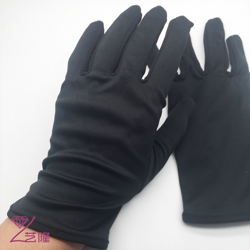 Gold store salesman gloves jewelry counter special gloves exhibition hall operator gloves jewelry props guided gloves