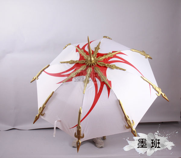 Inkban tại chỗ cosplay đạo cụ toàn thời gian tổng thể hoạt hình phiên bản Ye Xiu Tháng Sáu Moxiao Hàng ngàn ô dù cosplay nam