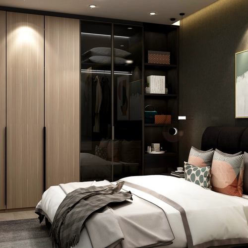 诗尼曼 Light Luxury American Modern Modern European -стиль шкаф шкаф для обувного шкафа (Riffel)
