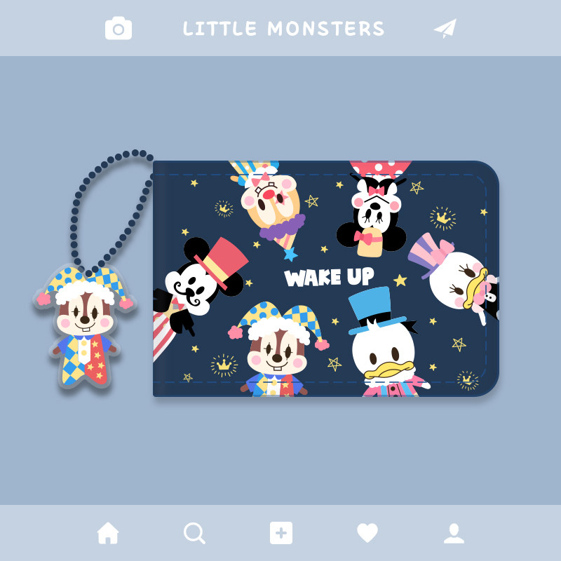 Driver's license holster cute girl personality creative motor vehicle driving license card cover protector ins Net Red