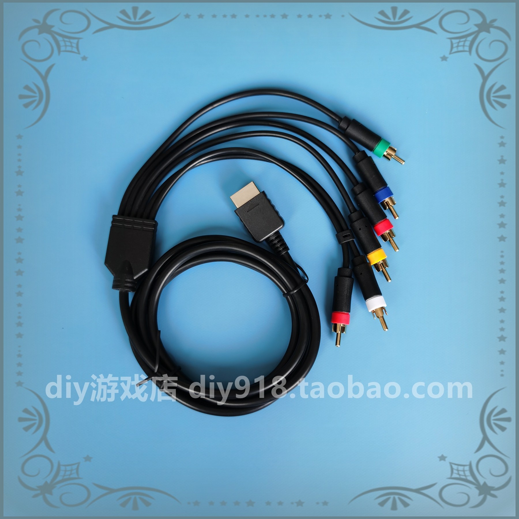 Игровая консоль PS линейка RGBS подходит для PS1PS2PS3, PS2 и 3 могут использоваться для компонентов, отличающихся по цвету