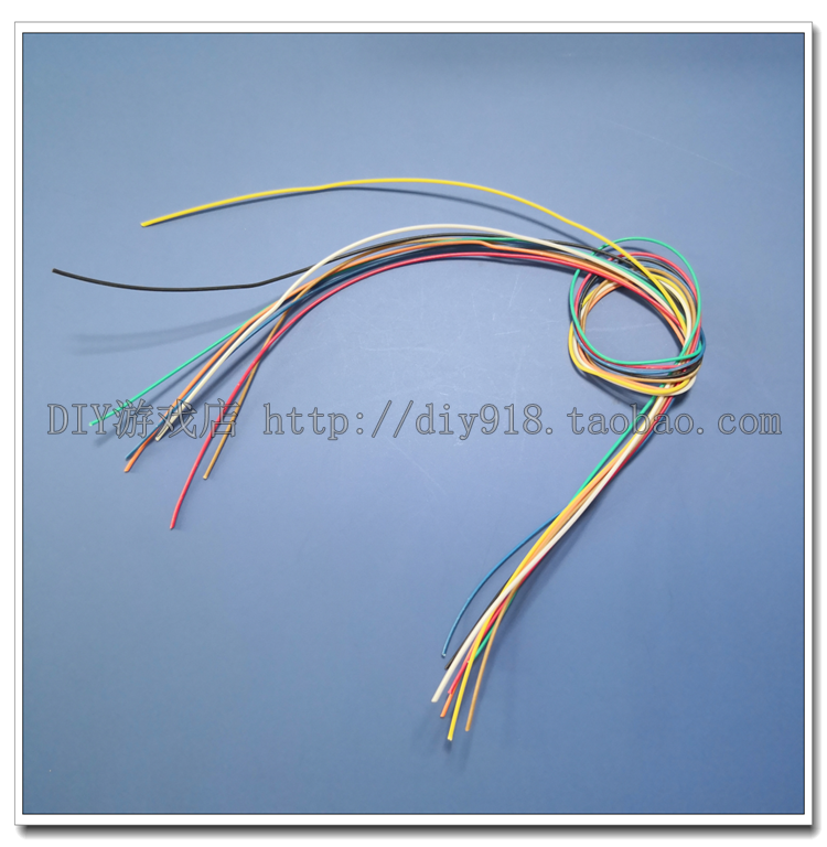 Thin wire change line Straight reading line DIY wire, 30CM long, beat 1 for 8 thin lines