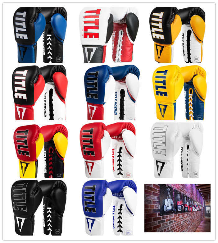 TITLE ENFORCER PRO BOXING GLOVES