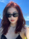 European and American retro oval high cheekbone sunglasses for women with small face, ins style internet celebrity anti-UV sunglasses