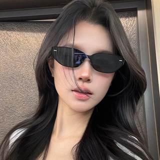 港风复古y2k猫眼墨镜女款2025新款高级感防紫外线小众太阳眼镜