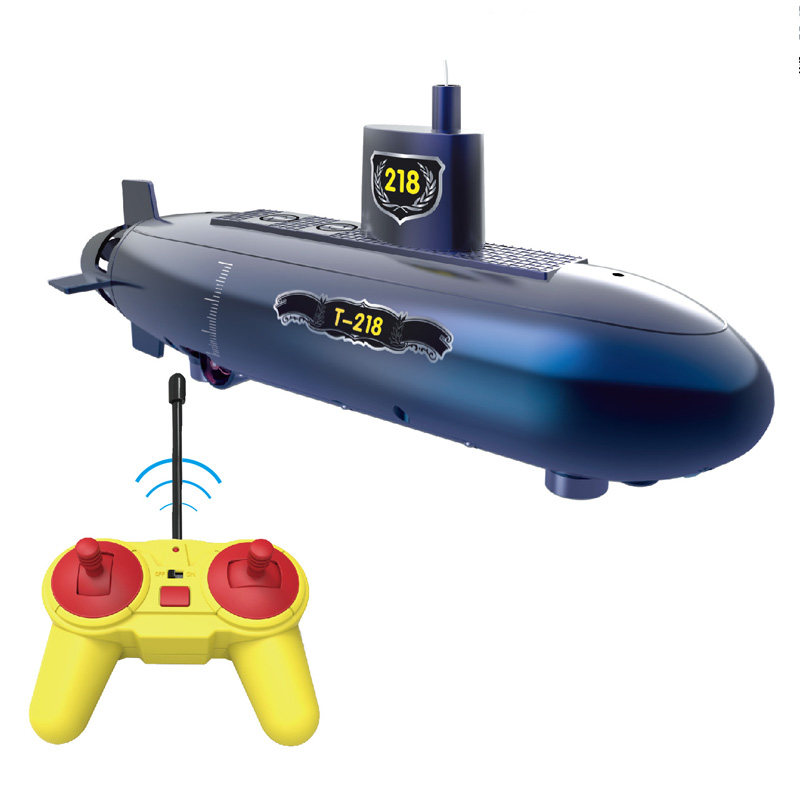 Children's science teaching toys DIY remote control submarine assembly assembled submarine model can be launched into the water children's science