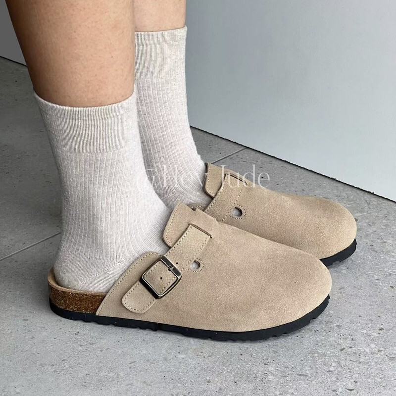 Australian Version Everau Australian Version Spring and Summer Birkenstock-Style Closed-Toe Slippers, Comfortable and Stylish, Slip-On, Unisex, Ea5048