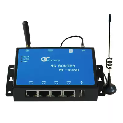 4G full Netcom industrial wireless (WiFi) router remote networking PLC remote download program monitoring