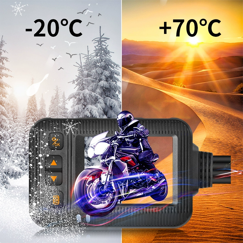 Bộ điều khiển nội tuyến băng kép phía trước và phía sau chống thấm nước của Knight hỗ trợ tất cả các mẫu máy ghi âm lái xe mô tô và xe điện