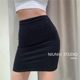 European and American style sexy hip skirt double-layered summer