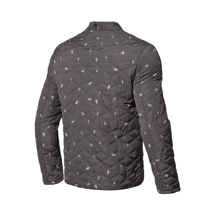 2015 mới Li Ning thể thao loạt cuộc sống LNG người đàn ông ấm áp của ngắn cắt bông áo AJMK037 áo phao nam hàng hiệu