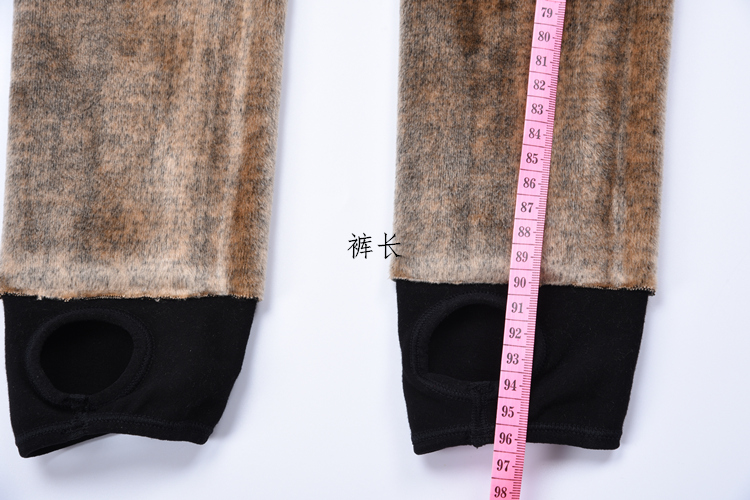 Nhân sâm lượng tử trị liệu từ khóa thắt lưng eo ấm áp sức khỏe xà cạp cao eo siêu dày cộng với chân nhung phương Đông cạnh quần tất đẹp