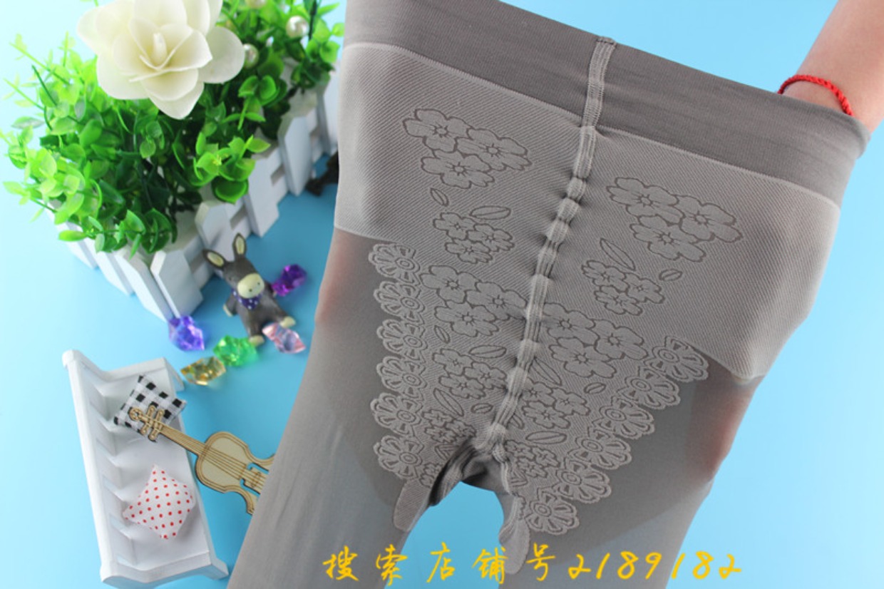 Oriental edge dây vớ 3D mùa xuân và mùa thu quần lửng ống quần bikini bikini gợi cảm vớ mỏng nén 6626 quần tất da
