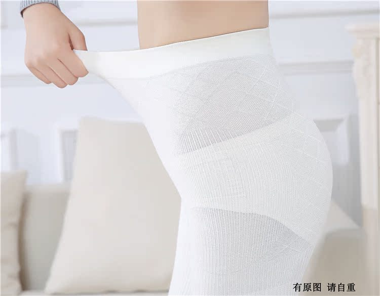 Vớ cotton phương Đông bó sát sọc dọc cashmere mỏng quần trắng ống lót vớ 6706/8706 quần tất trẻ em