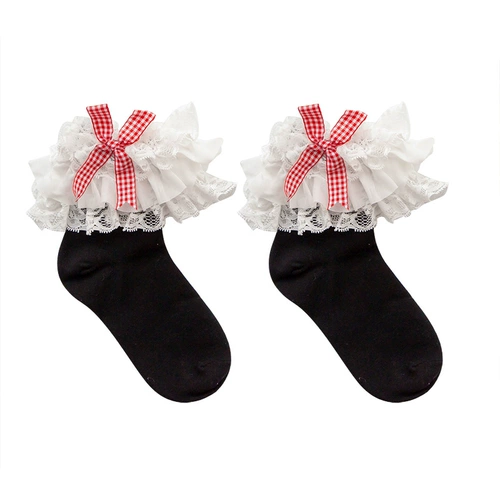 Кружевные носки, стиль Лолита, французский стиль