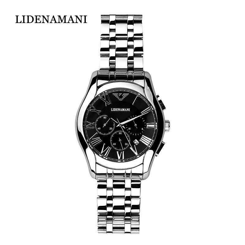 LIDENAMANI Lideng Yamani watch men's business quartz watch waterproof steel belt non-mechanical watch explosion models