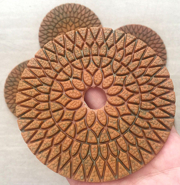 Sharp water grinding sheet diamond water grinding sheet marble quartzite dry grinding sheet polished polished sheet 4 inches