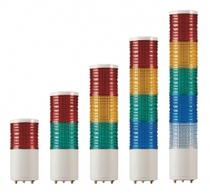 Original QLIGHT Korea Colette ST80MELF-2-DC LED shiny multi-layer signal light