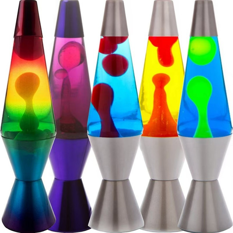 Lava Lamp Volcanic Lava Lamp Jellyfish Floating Lamp Indoor Atmosphere Table Lamp Desktop Ornament Night Light Wax Lamp
