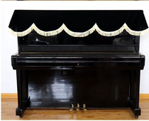 Universal golden velvet piano half drape velvet piano cover piano cover cloth piano half cover electric piano dust drape