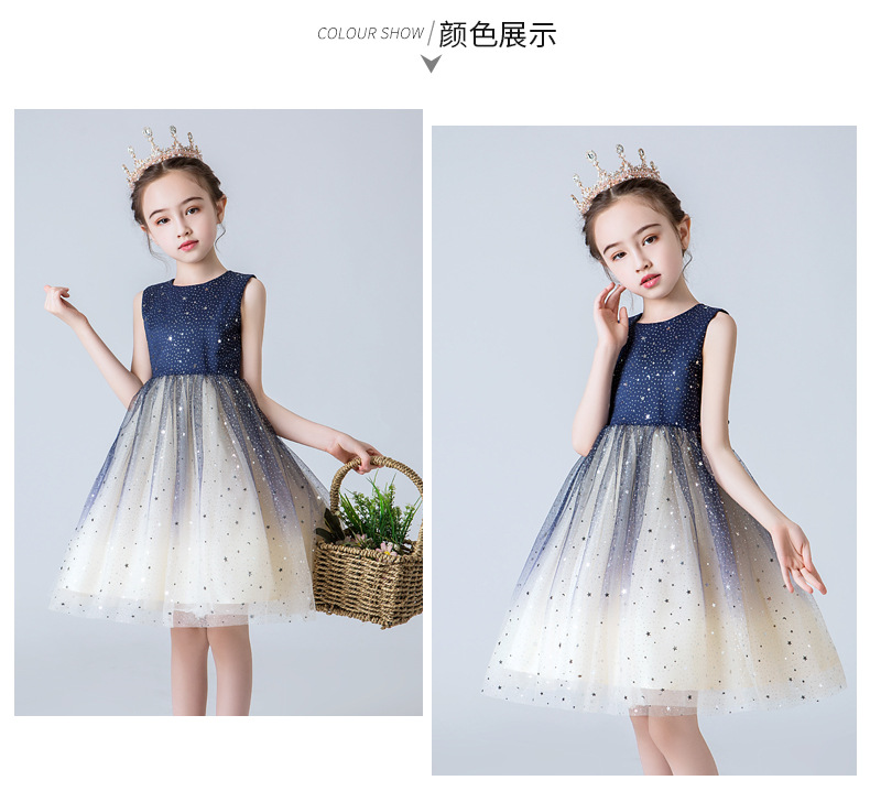Hàn Quốc ưa thích bé gái ăn mặc trẻ em mẹ ngoại quốc và con gái chủ nhà cha mẹ trẻ con công chúa váy thủy triều - Váy trẻ em bộ vest bé trai hàng độc