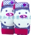 Hoa Kỳ nhập khẩu Bell RIDERZ Tấm lót thể thao trẻ em dễ thương hình trái tim Violet Bộ dụng cụ bảo vệ trượt băng khuỷu tay băng thun khớp gối Đồ bảo hộ thể thao