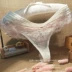 Thời trang sang trọng dịu dàng và nữ tính thêu ren thanh lịch Chất lượng cotton chất lượng gợi cảm bên trong áo thun mẫu quần sịp nam đẹp G-string