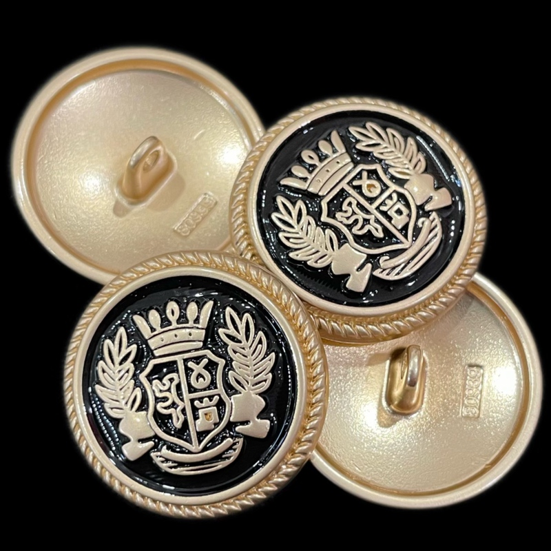 Retro British-Style Metal Buttons for Coats, Trench Coats, Sweaters, Cardigans, and Suit Cufflinks