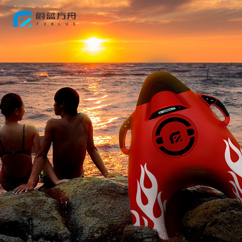 New Blue Ark AEF Premium Edition Power Floating Board Water Booster Swimming Float