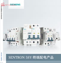 Siemens mini air circuit breaker 5SY6 Series single-in and single-out 1p protection 10A 20A 25A 32A