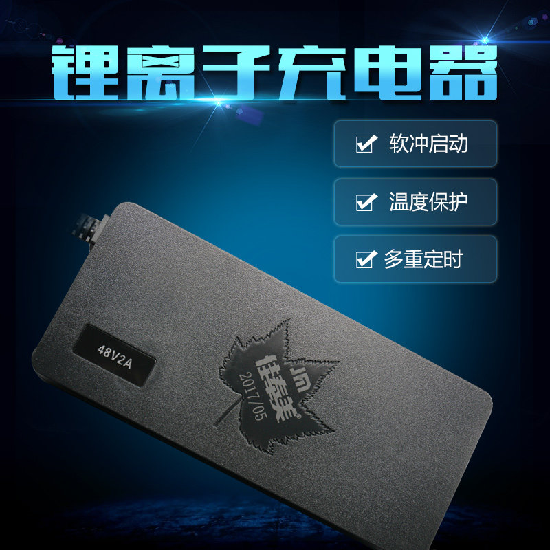 36V48V robust lithium tramway special charger original accessories electric car charger-Taobao