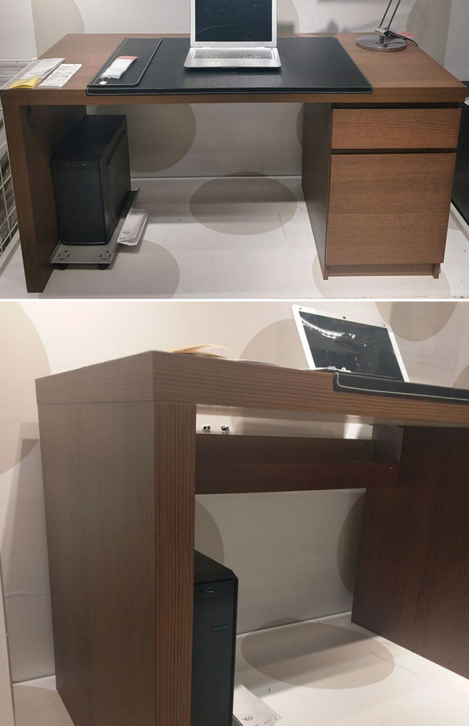 IKEA mua trong nước MALM Malm bàn, bàn trắng và bàn máy tính - Bàn bàn học sinh thông minh