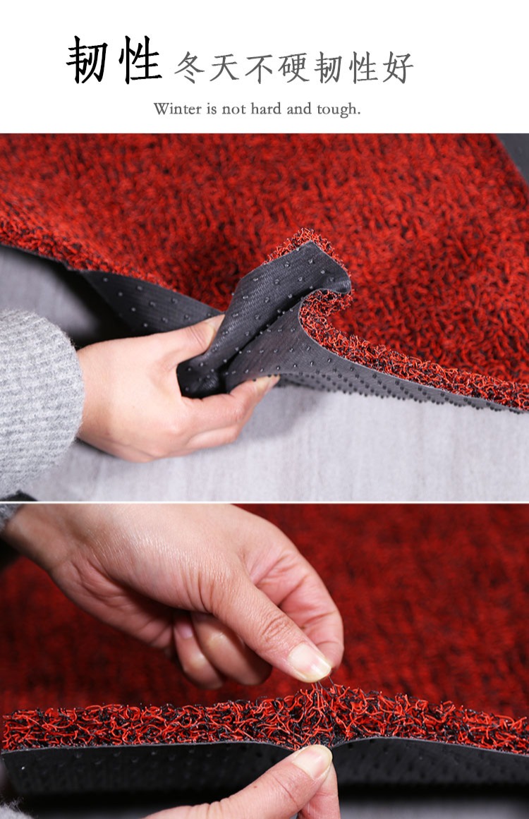 thảm cửa vào thảm chùi chân tắm lối vào nhà trượt dây nhà bao vây pad có thể được cắt dây vòng mat - Thảm sàn thảm lót sàn nhà bếp