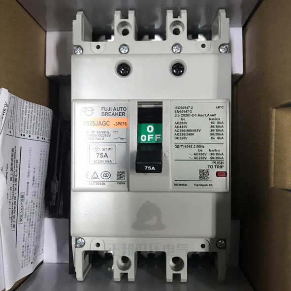 BW125JAGC Japan Fuji air switch breaker BW125JAGC 3P 75A100A